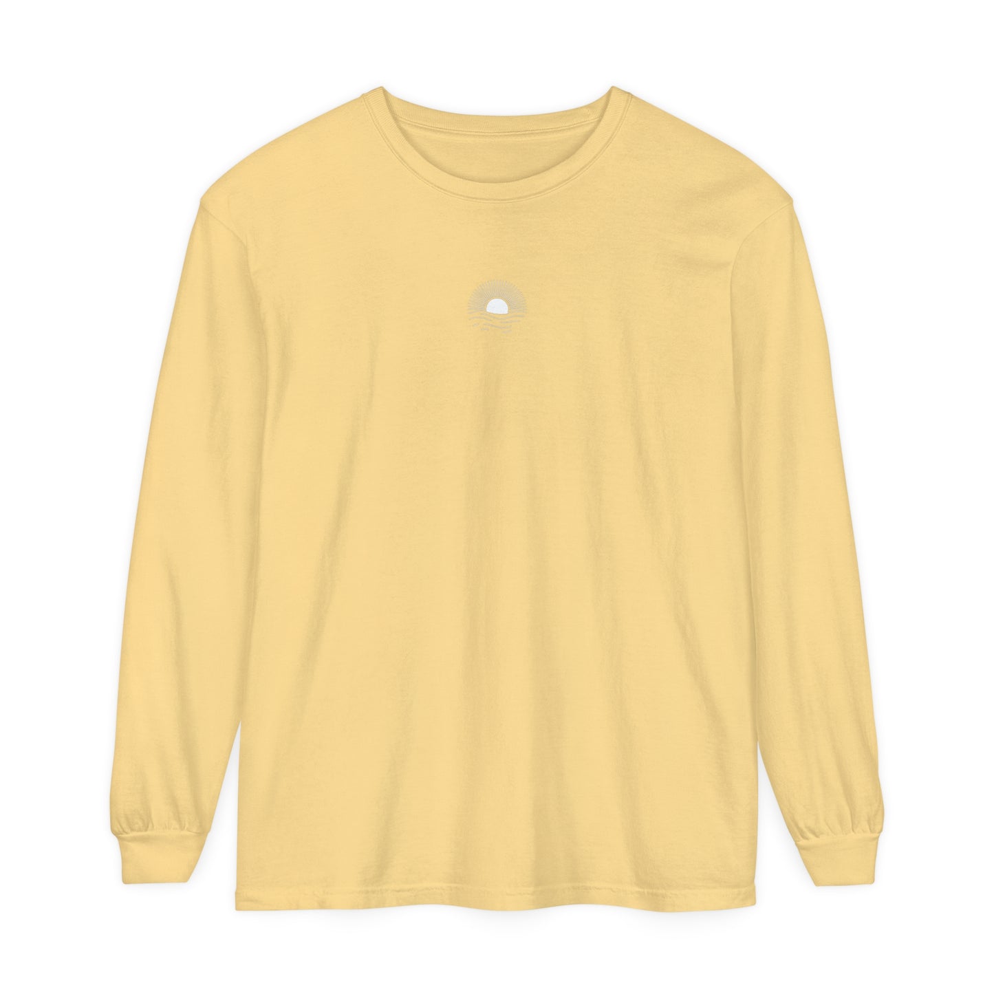 SUNRISE - Unisex Garment-dyed Long Sleeve T-Shirt