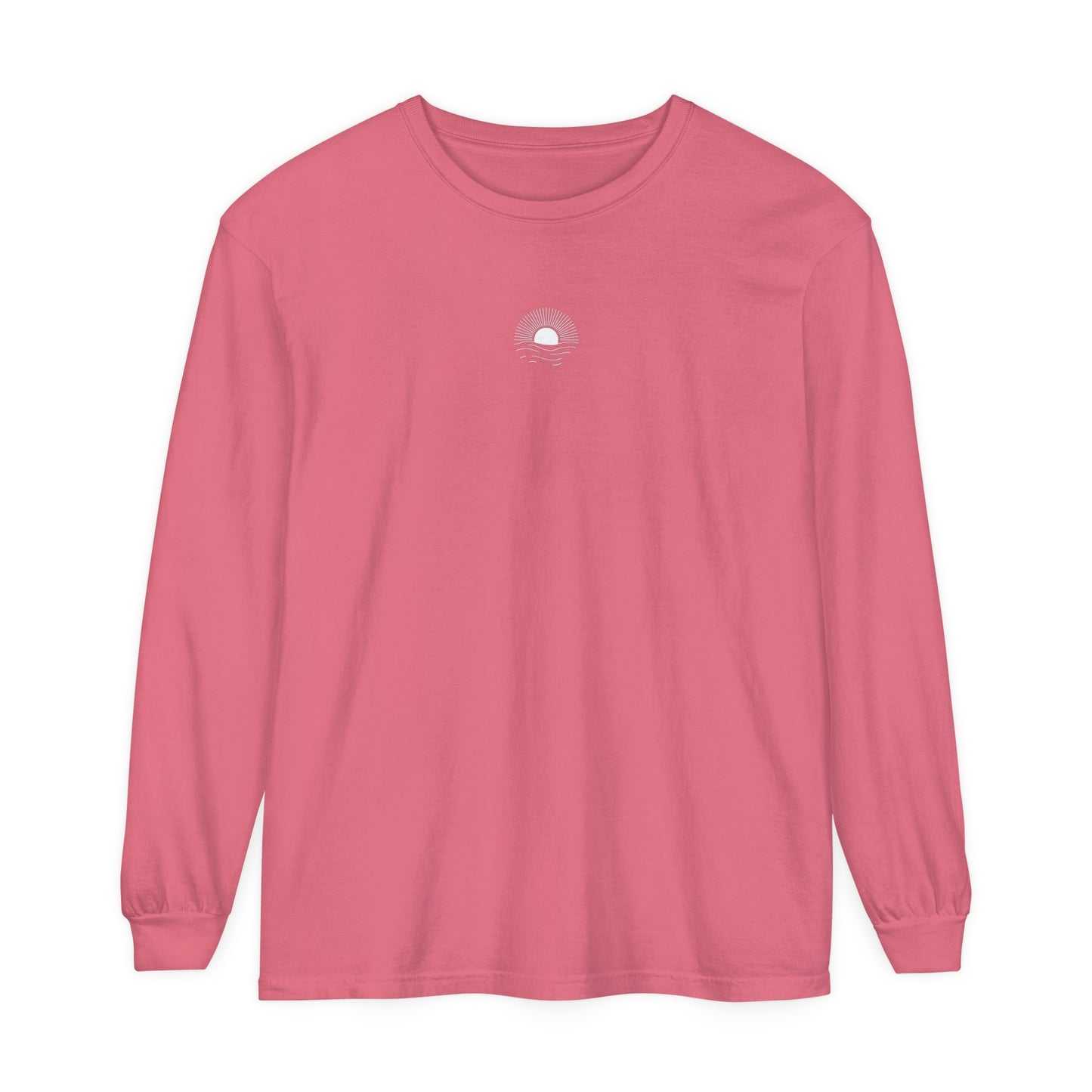 SUNRISE - Unisex Garment-dyed Long Sleeve T-Shirt